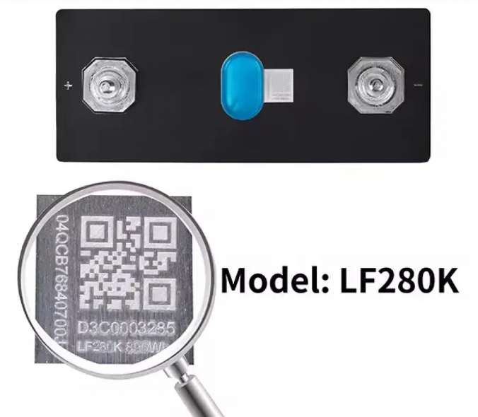 Аккумулятор LiFePO4 EVE Grade-A 280AH 3.2V LF280K аккумуляторная ячейка 3